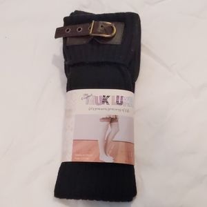 Muk Luks over the knee socks